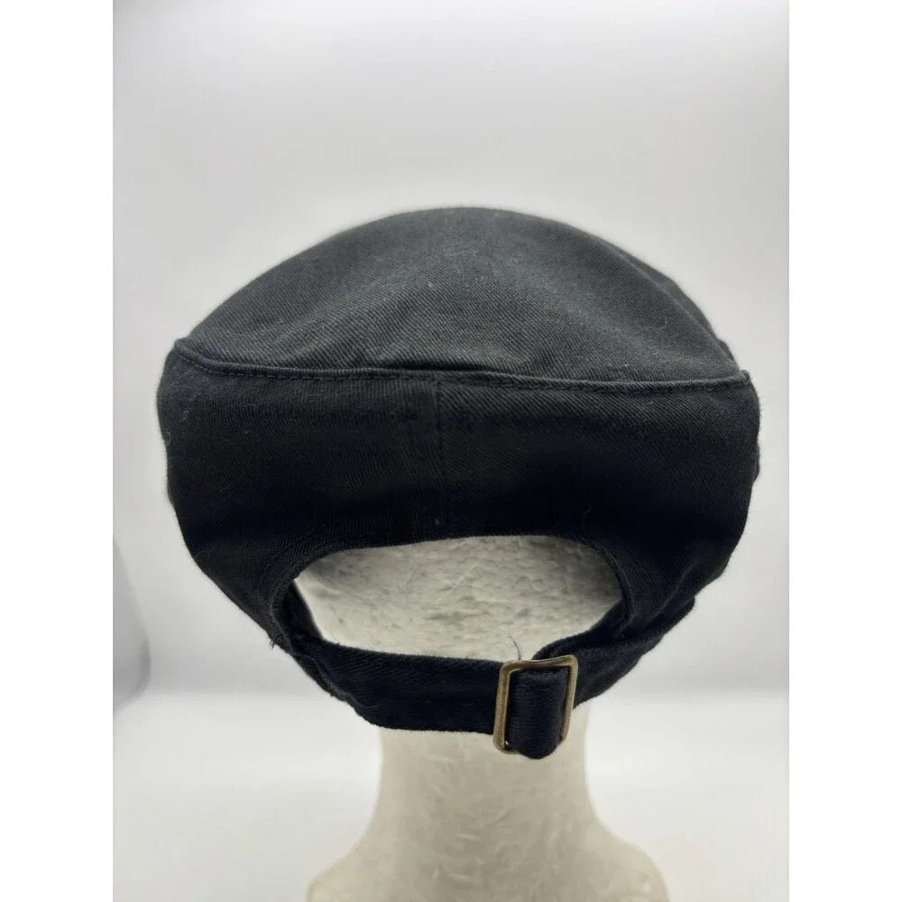 Reitsport Equestrian Gear Hat Black Cadet Military Cap Big